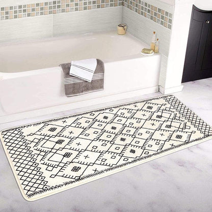 Moroccan Imitation Cashmere Bath Mat
